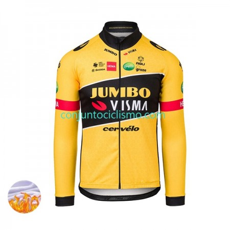 Maillot Invierno Termico Team Jumbo-Visma 2022 N001